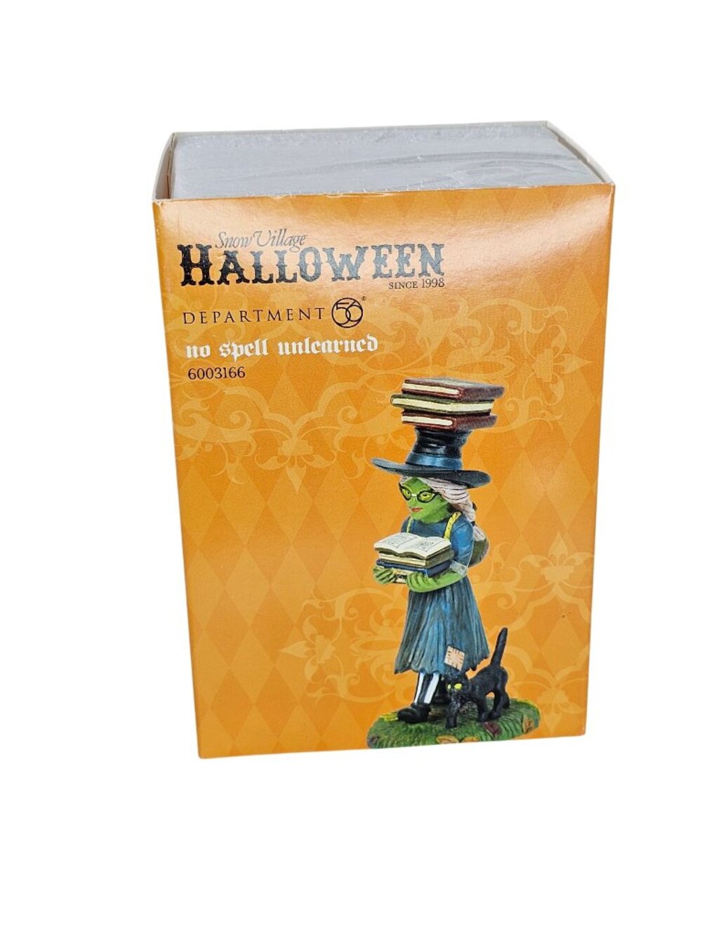 Department 56 Halloween Snow Village No Spell Unlearned Figurine 6003166 RARE